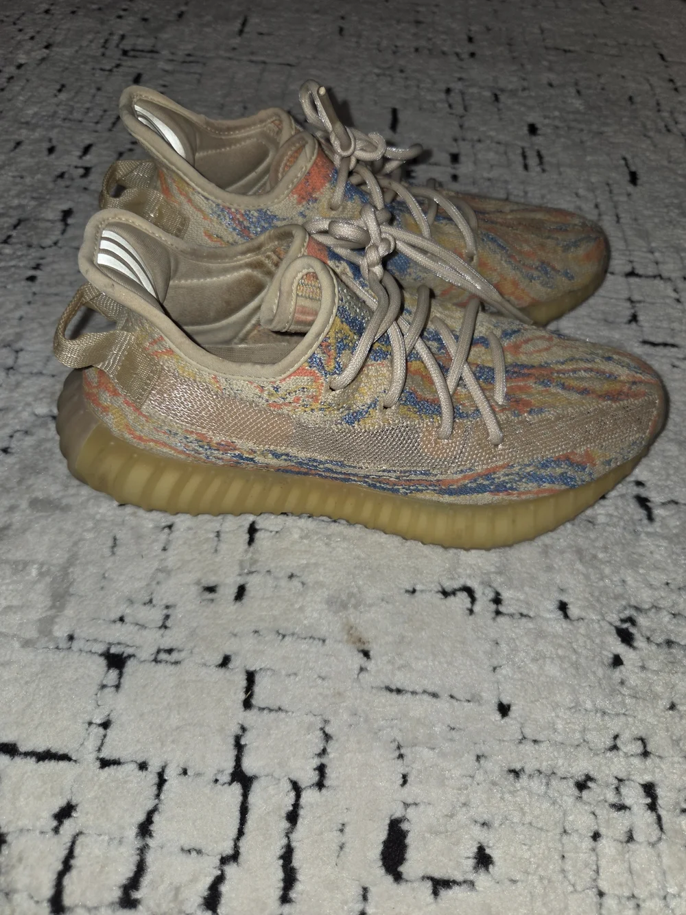 Adidas Yeezy Boost 350 Boost V2 Low MX Oat Mens Size 7 Multi-colored